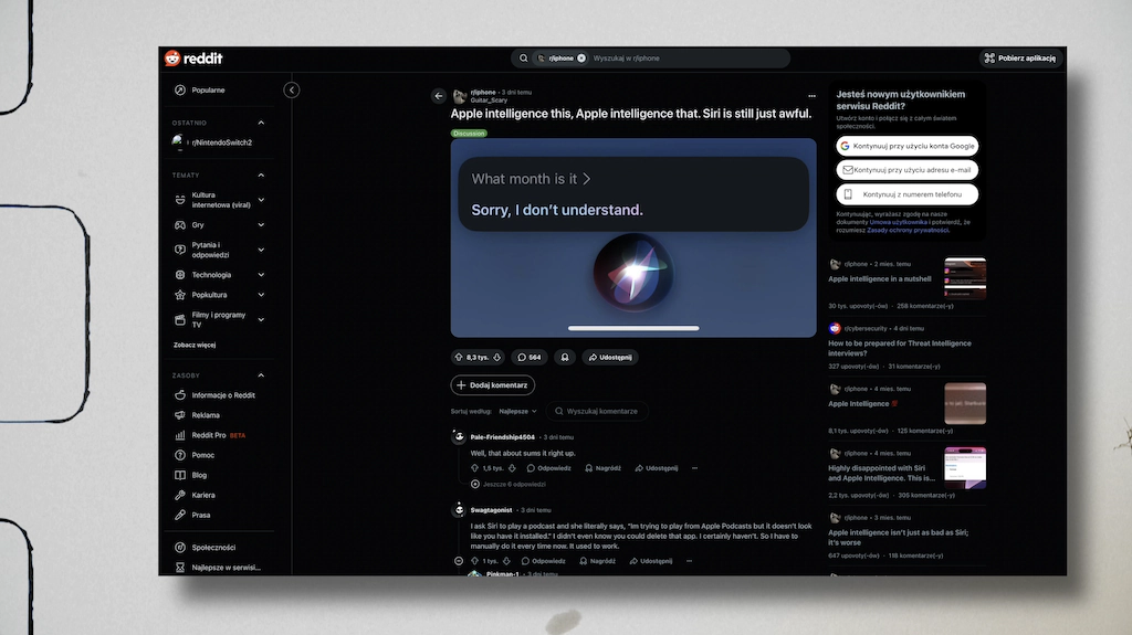 Google Pixel 9a chwilowo wycofany, a Siri nadal jest głupia jak but